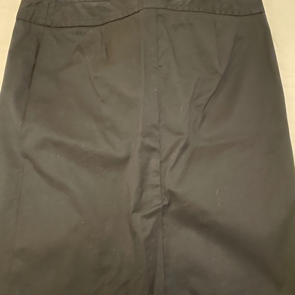 J.Crew Cotton Stretch Pencil Skirt Zip/Tab front Size 12 Great Condition! - Picture 3 of 7